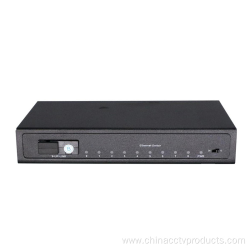 8 Port 20km SC Fiber Ethernet Media Converter